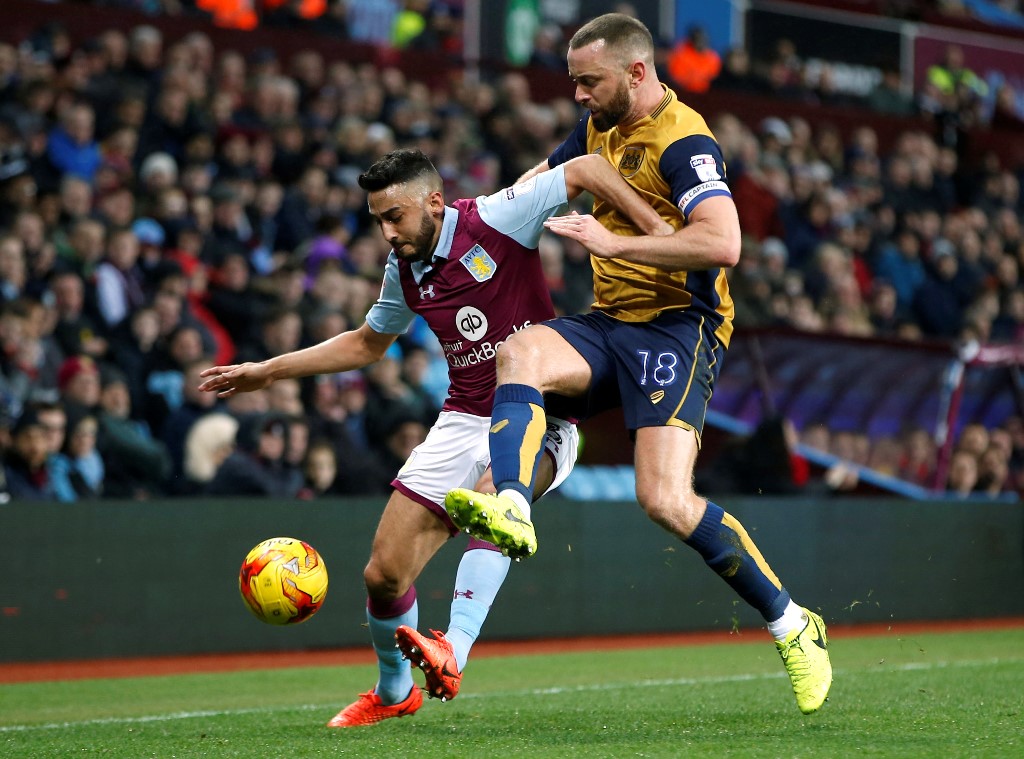 Aston Villa, Bruce, Neil Taylor, SkyBet Championship, Steve Bruce, Taylor, Wales
