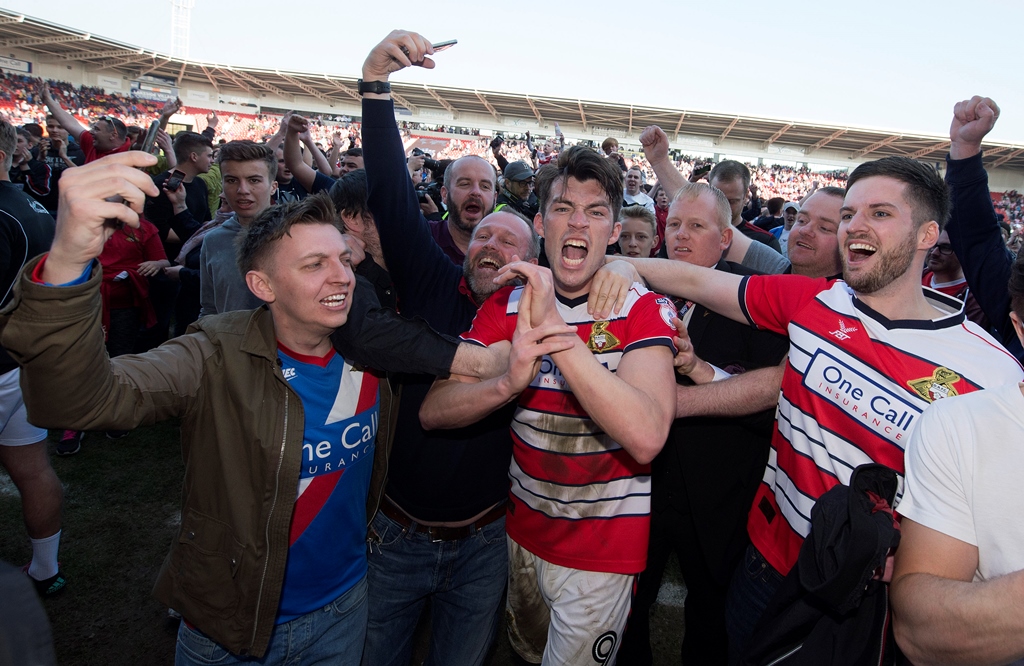 Darren Ferguson, Doncaster, Doncaster Rovers, Donny, Ferguson, John Marquis, Marquis, Millwall, SkyBet League Two