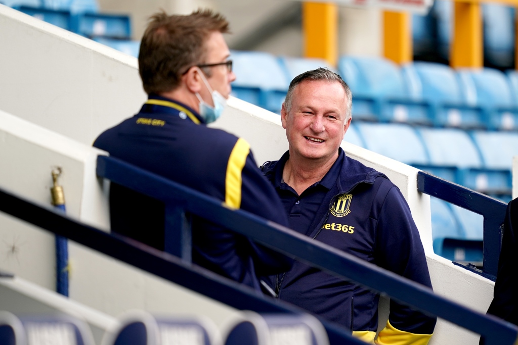 Stoke City manager Michael O'Neill