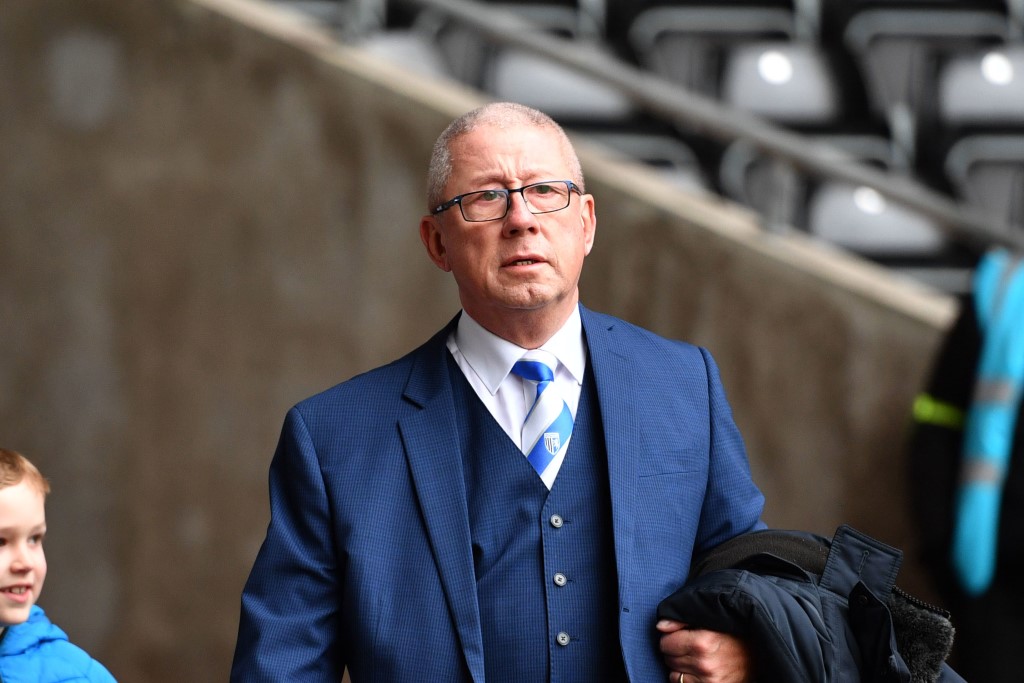 Gillingham chairman Paul Scally