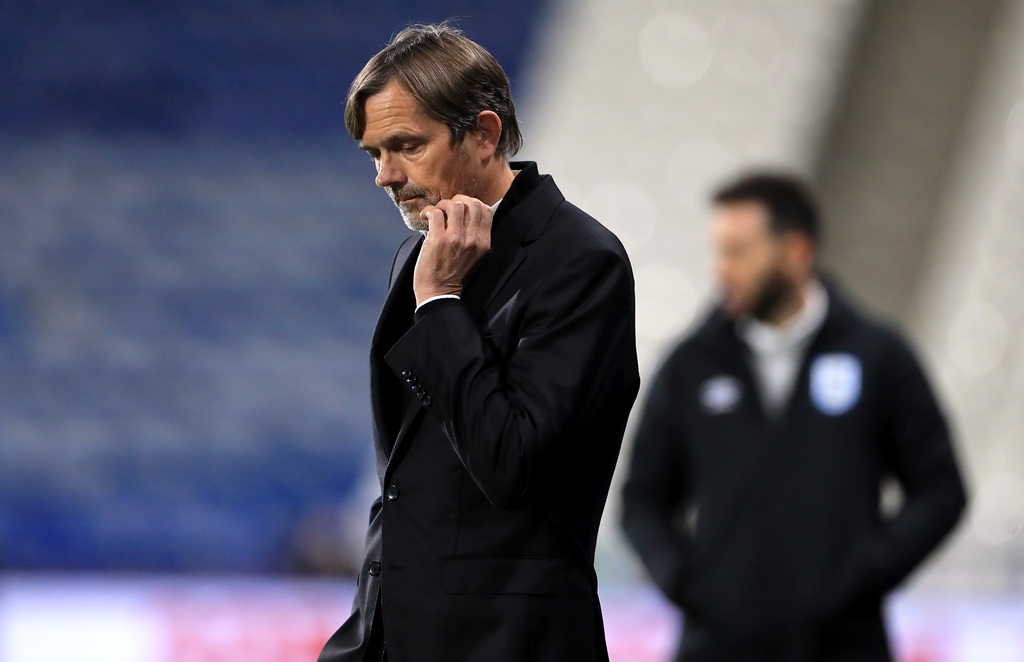 Derby County manager Phillip Cocu