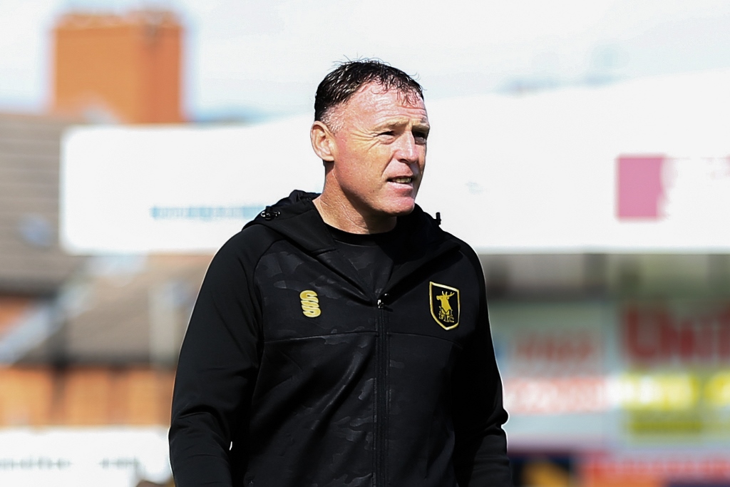 Mansfield Town manager Graham Coughlan