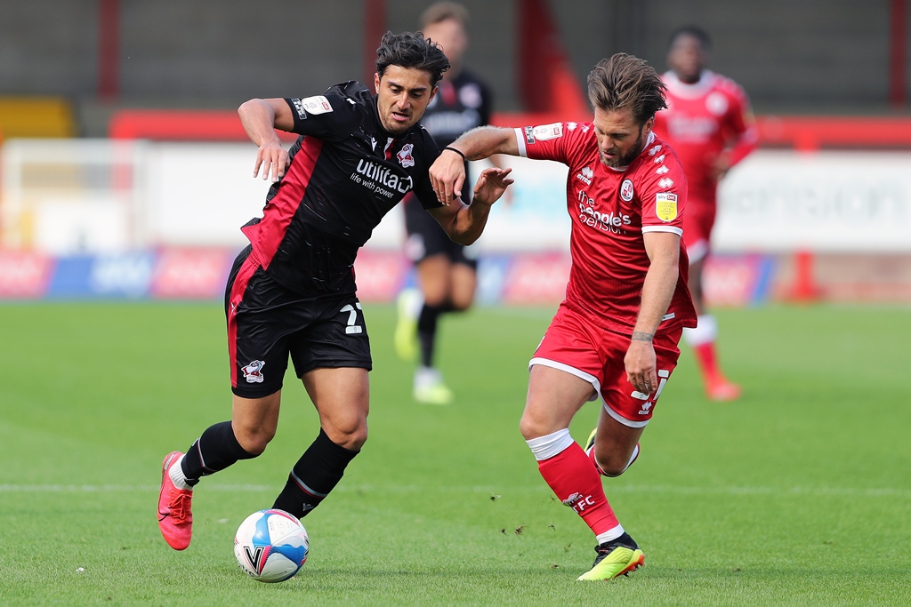 Crawley Town midfielder Dannie Bulman