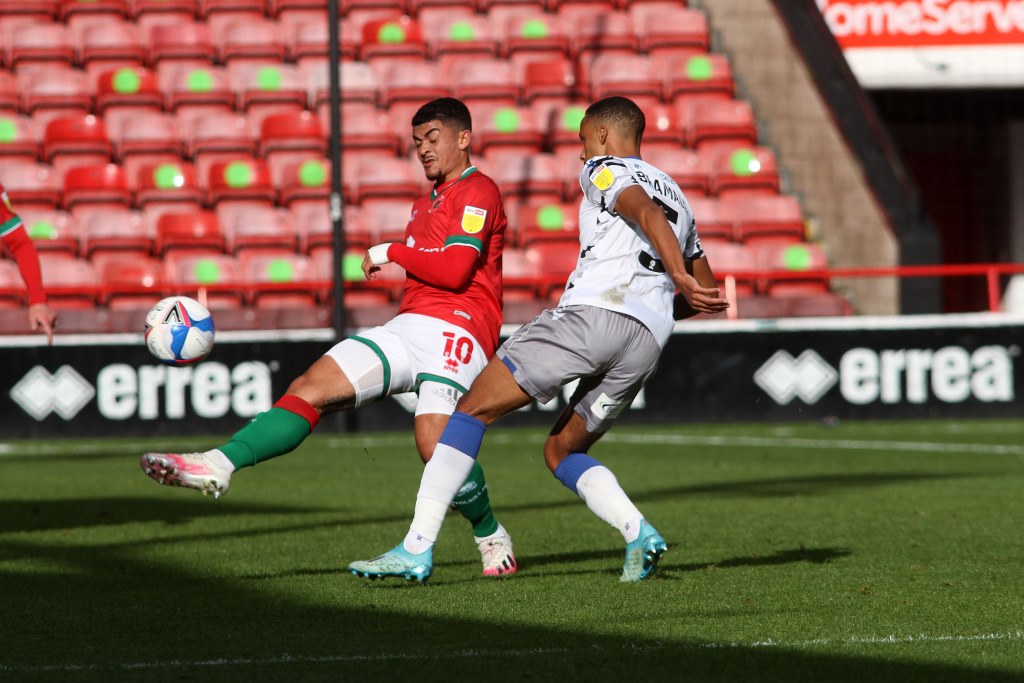 Walsall striker Josh Gordon