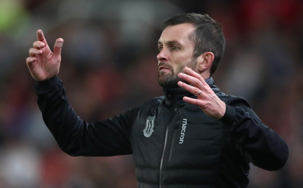 Nathan Jones in his time at Stoke City