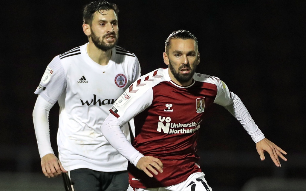 Northampton Town winger Ricky Holmes