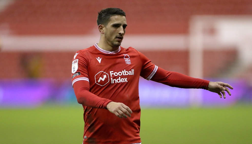 Nottingham Forest winger Anthony Knockaert