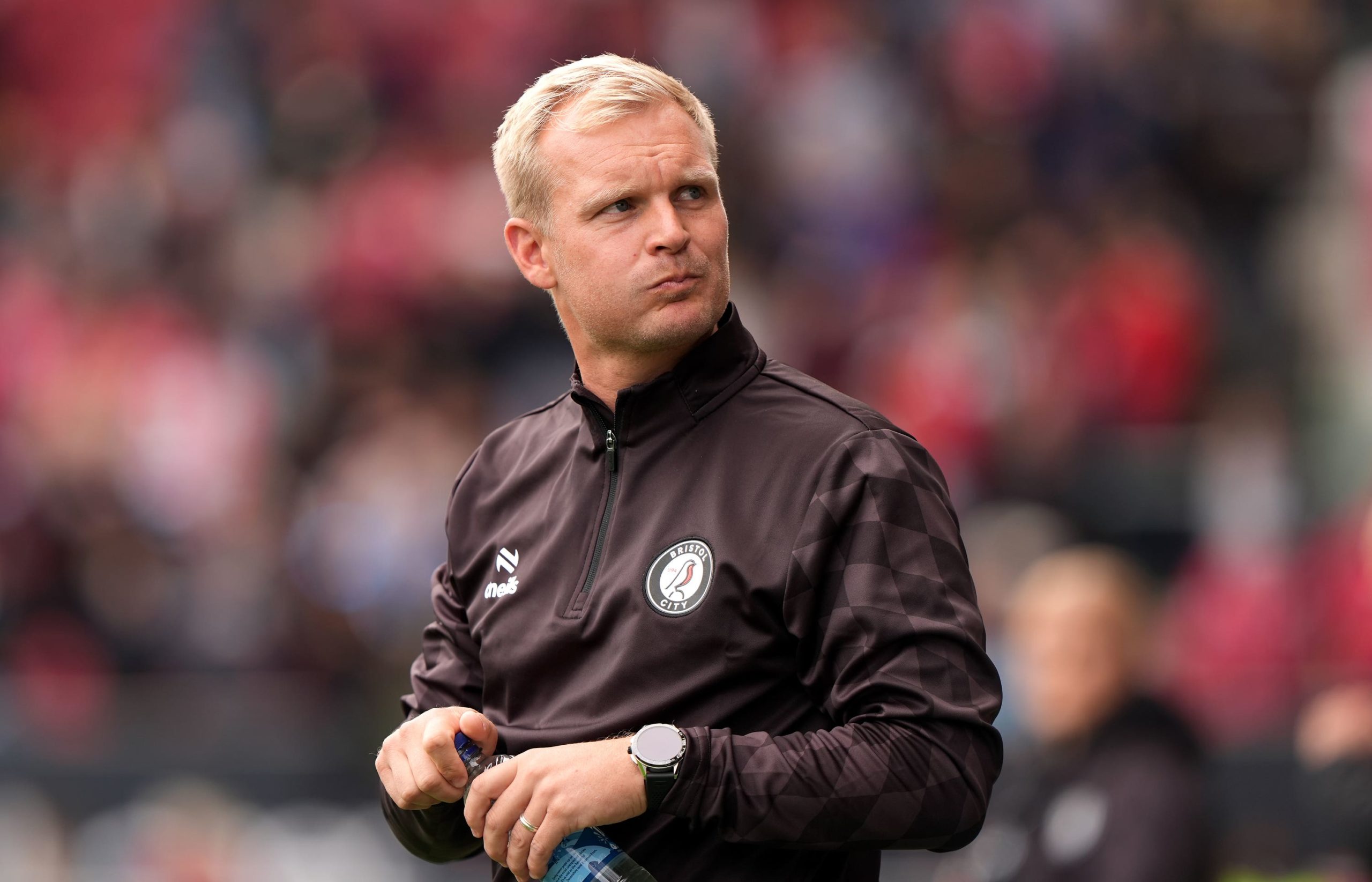 Bristol City Manager Liam Manning