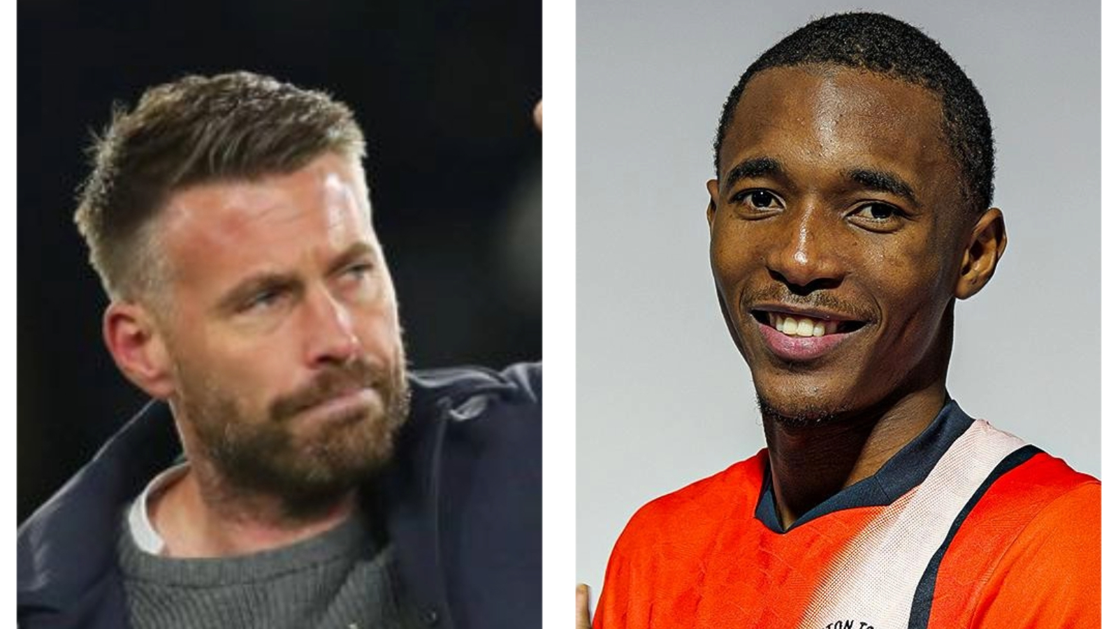 Rob Edwards and Christ Makosso